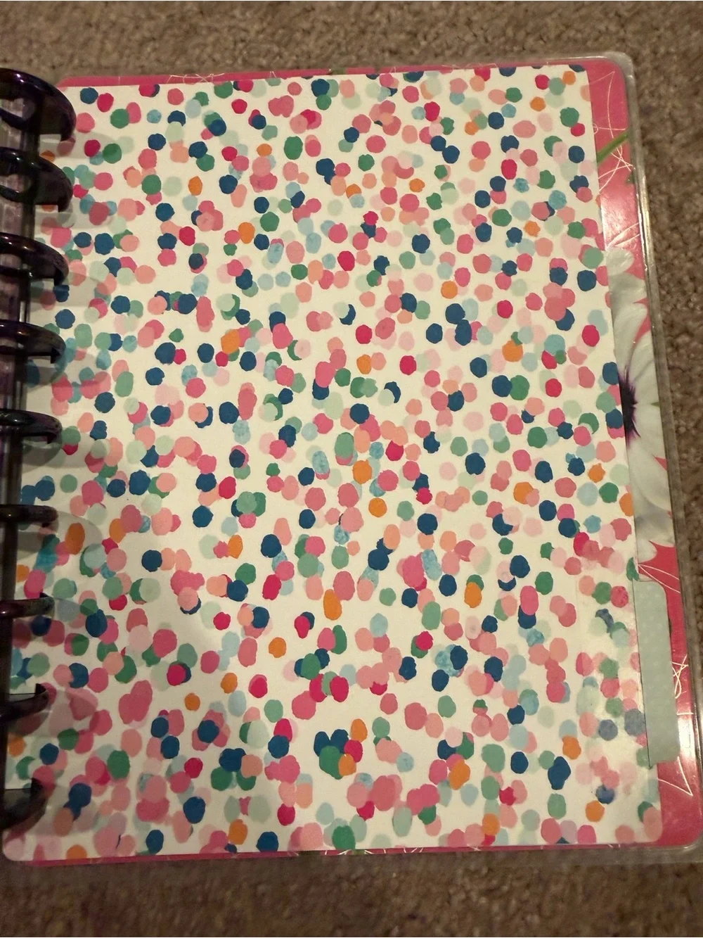 The Happy Planner Classic Discbound Planner Paper Sticker Bundle